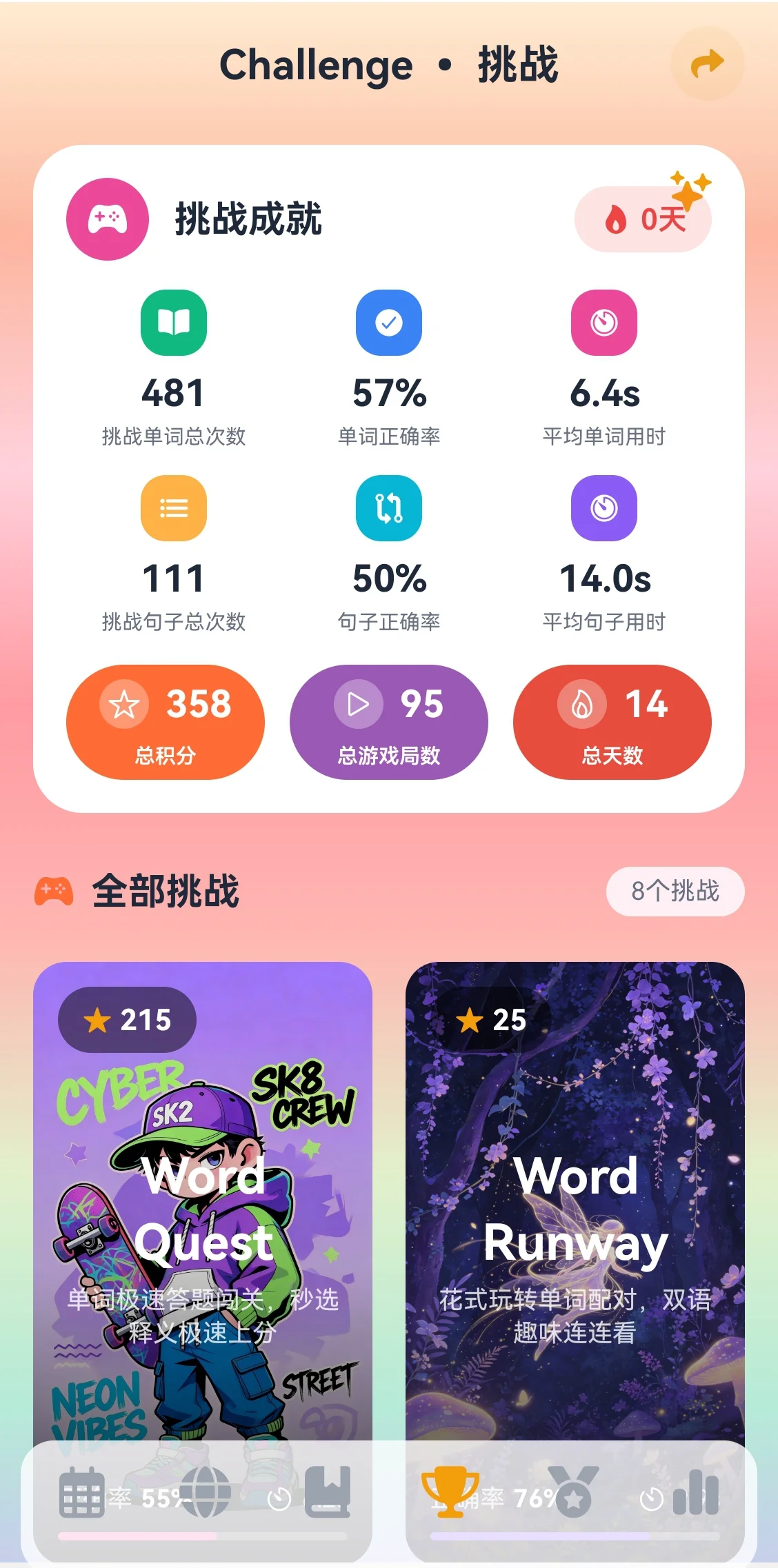挑战游戏